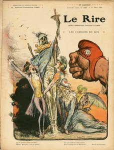 “Gülme” kitabının kapağı, sayı 321, Satirical en Couleurs by Charles Leandre