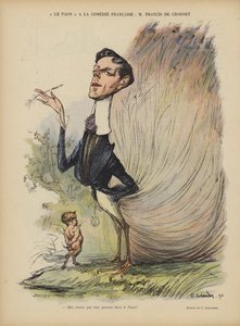 Francis de Croisset, Fransız oyun yazarı, romancı ve librettist. Le Rire için İllüstrasyon