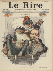 Le Rire için İllüstrasyon by Charles Leandre