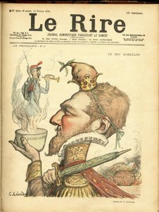 Le Rire Kapağı için Charles Leandre (1862-1934) çizimi by Charles Leandre