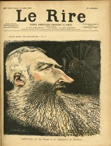 Le Rire Kapağı için Charles Leandre (1862-1934) çizimi by Charles Leandre