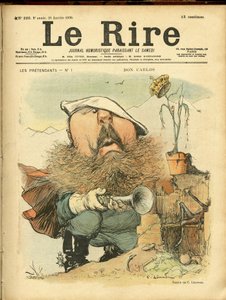 Le Rire Kapağı için Charles Leandre (1862-1934) çizimi by Charles Leandre