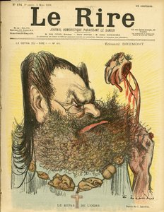 Le Rire Kapağı için Charles Leandre (1862-1934) çizimi by Charles Leandre