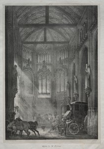 Aziz Nicholas Kilisesi, Rouen by Charles Louis Lesaint