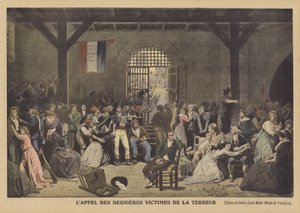 Saint-Lazare Hapishanesindeki Terör Saltanatının Son Kurbanlarını Çağırmak Lappel des dernieres kurbanları de la Terreur