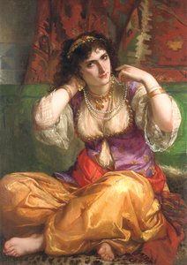 Odalık by Charles Louis Lucien Muller