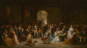 Terörün Son Kurbanlarının Yoklama Çağrısı by Charles Louis Lucien Muller