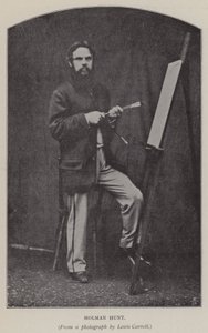 Holman Hunt (s/b fotoğraf) by Charles Lutwidge Dodgson