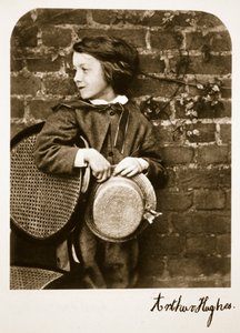 Arthur Hughes, Jr, 12 Ekim 1863 (sepya fotoğrafı) by Charles Lutwidge Dodgson