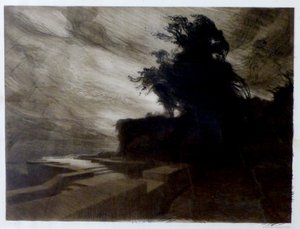 Fransızca:  Le Vent - Cantique des créatures adlı 9 litografiden oluşan bir seriye aittir by Charles Marie Dulac