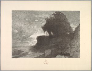Manzara Takımı: Manzara, Levha 4, Not, Yılan, 1892-1893. by Charles Marie Dulac