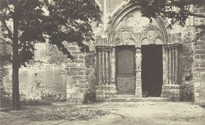 Villeneuve le Comte Kilisesi, Seine-et-Marne Villeneuve le Comte Kilisesi, Seine-et-Marne, 1862. by Charles Marville