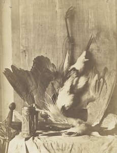 Oyun Natürmort, c.1853-55 (albümlenmiş tuzlu kağıt baskı) by Charles Marville