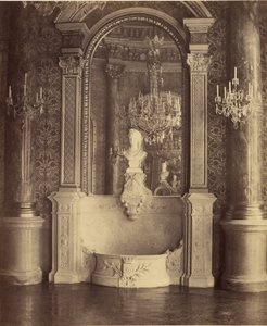 [Bir Sarayın İçi, muhtemelen Hotel de Ville, Paris] by Charles Marville