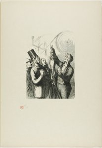 Evrensel Sergide: Keçe şapka üreticisi. Burada makineye atacağım canlı bir tavşan görebilirsiniz….. by Charles Maurand