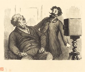 Fotoğrafçılar ve fotoğraflar by Charles Maurand after Honoré Daumier