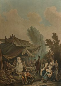 Köy Düğünü, Köy Düğünü, 1785, 1913 by Charles Melchior Descourtis