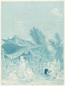 Noce de Village (Köy Düğünü) by Charles Melchior Descourtis after Nicolas Antoine Taunay