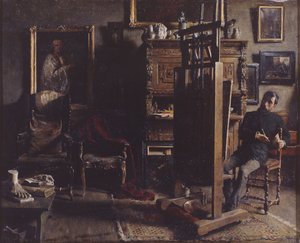 Ressam Jules Lambeaux'nun Atölyesi
