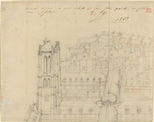 Kolej Henri IV by Charles Meryon