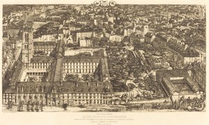 Kolej Henri IV, Paris veya Lycée Napoléon (Henry IV Koleji veya Napolyon Okulu) by Charles Meryon