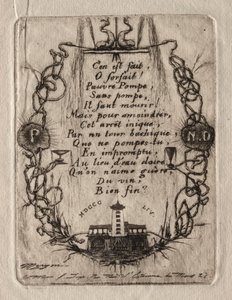 Paris Gravürleri: Notre Dame Pompası, Küçük Plaka, 1854. by Charles Meryon