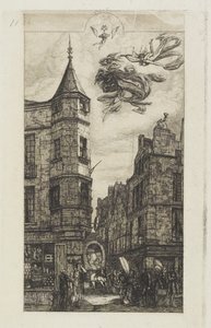 Kuleli Ev, No. 22, 1861 by Charles Meryon