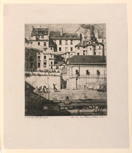 Morg by Charles Meryon