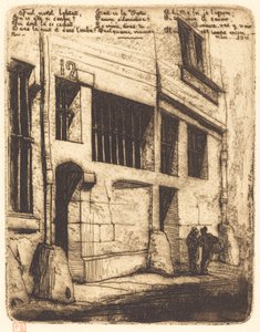 Kötü Çocuklar Sokağı, Paris (Kötü Çocuklar Sokağı) by Charles Meryon