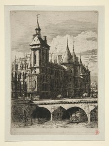 L Kulesi by Charles Meryon