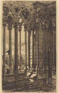 Notre Dame Galerisi, Paris (Notre Dame Galerisi, Paris) by Charles Meryon