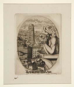 Le Stryge (Vampir) by Charles Meryon