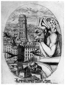 Le Stryge, c1841-1868 1924 by Charles Meryon