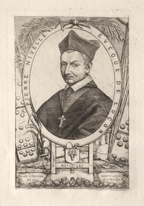 Pierre Nivelle, Luçon Piskoposu by Charles Meryon