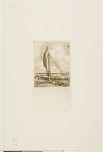 Swift-Sailing Proa, Mulgrave Takımadaları, Okyanusya by Charles Meryon