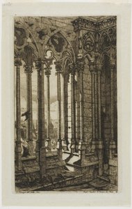 Notre Dame Galerisi, Paris by Charles Meryon
