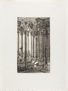Notre-Dame Galerisi, Paris by Charles Meryon
