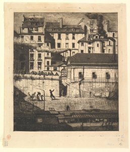 Morg, Paris La Morgue, 1854.