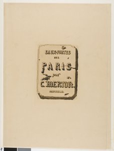 Eaux-Fortes sur Paris