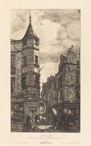 Taret, Tıp Fakültesi Caddesi, 22, Paris by Charles Meryon
