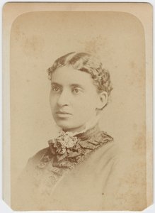 Carte de vizyon veya Lottie Grimke, c.1870 by Charles Milton Bell