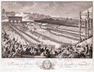 Federasyon Festivali, 14 Temmuz 1790, Champ de Mars