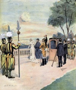 Bay CH Morel tarafından 1893 yılında Vatikan Bahçeleri