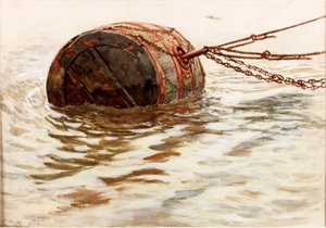 Şamandıra (gövde rengi) by Charles Napier Hemy