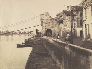 Arles, Kestane Kapısı, 1852. by Charles Nègre