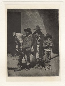 Plaka III – 21 Quai Bourbon Mahkemesinde Üç Pifferari Daimi Grubu (Levha III – 21 Quai Bourbon Mahkemesinde Üç Pifferari Daimi Grubu)