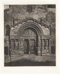 Levha VI – Saint-Trophime of Arles Portalı (Levha VI – Saint Trophime of Arles Girişi)