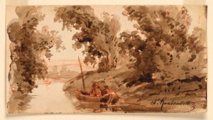 St. Denis Adası by Charles Nicolas Ransonnette