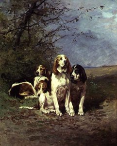 Dinlenme Av Köpekleri (panel)