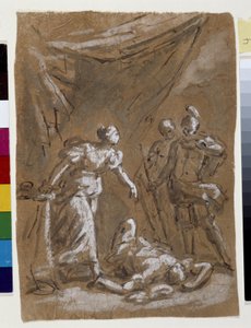 Judith ve Holopherne (çizim)